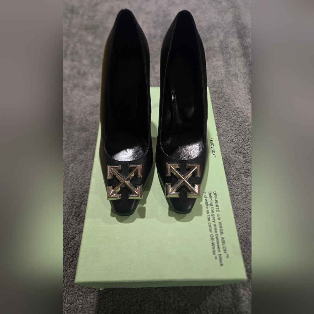 Off-White Black Women's Heels